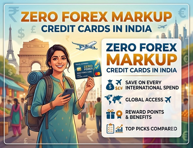 Zero Forex Markup Credit Cards in India