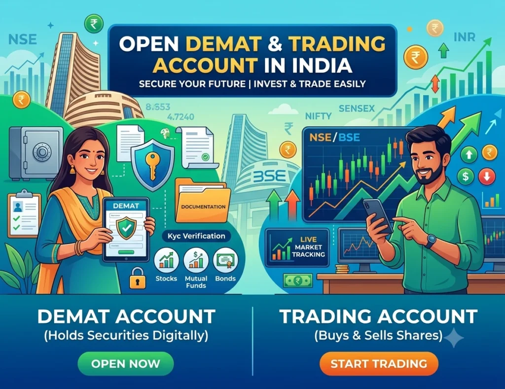 Demat and Trading Account in India