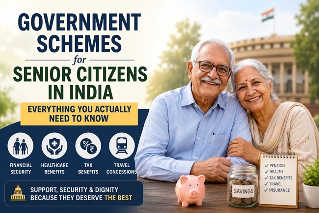 Government Schemes For Senior Citizens in India