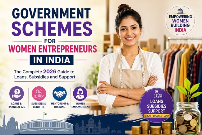 Government Schemes For Women Entrepreneurs in India