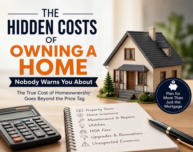 Hidden Cost of owning a home