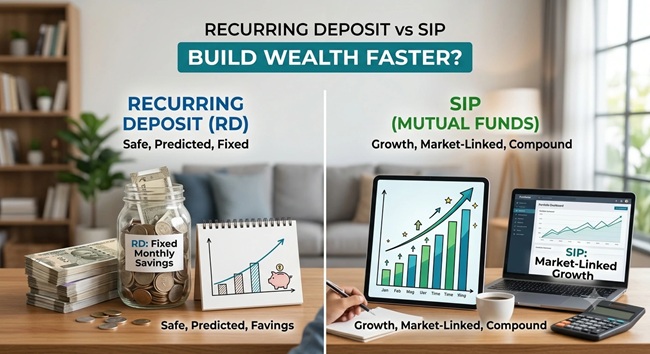 Recurring Deposit vs SIP