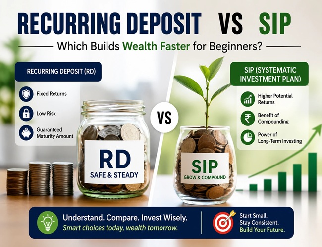 Recurring Deposit vs SIP
