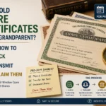 Grandparents' Old Share Certificate