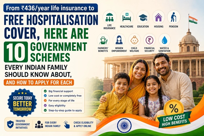 Government Schemes For Indian Citizens