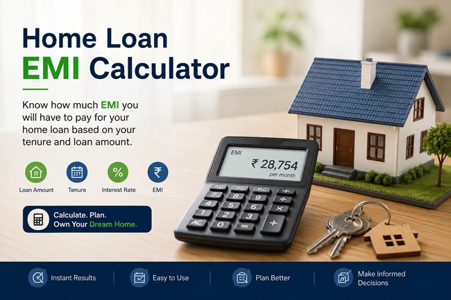 Home Loan EMI Calculator