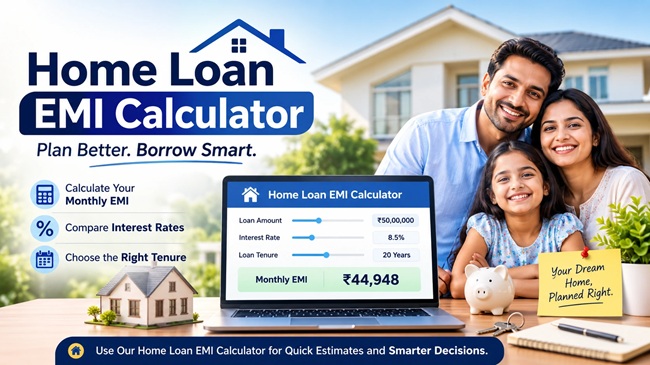 Home Loan EMI Calculator