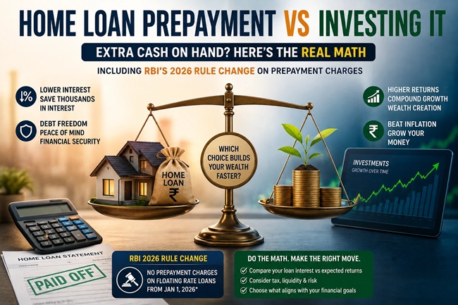 Home Loan Prepayment vs Investing