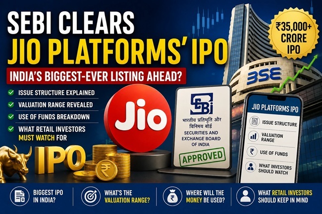 Jio Platforms Gets SEBI Nod for Its ₹35,000+ Crore IPO