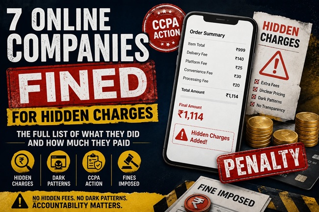 Online Companies Hidden Charges