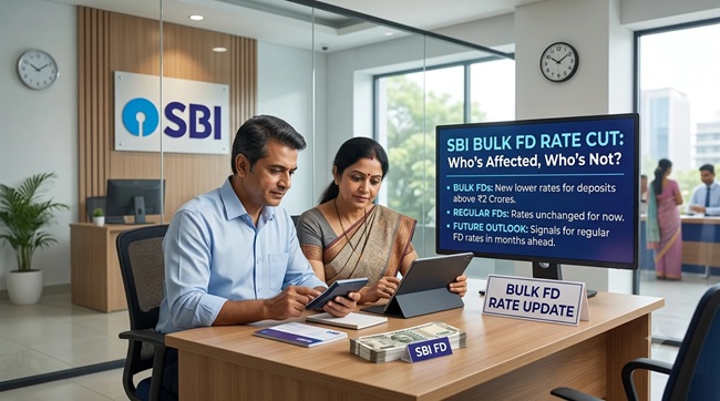 SBI Fixed Deposit Interest Rate Cut