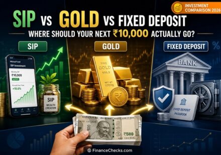 SIP vs Gold vs Fixed Deposit