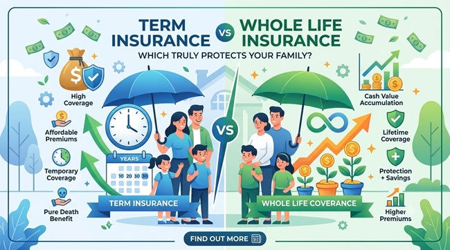 Term Insurance vs Life Insurance