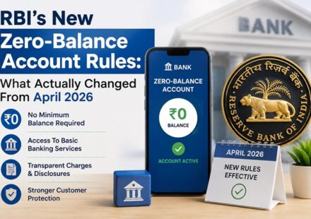 Zero Balance bank Account