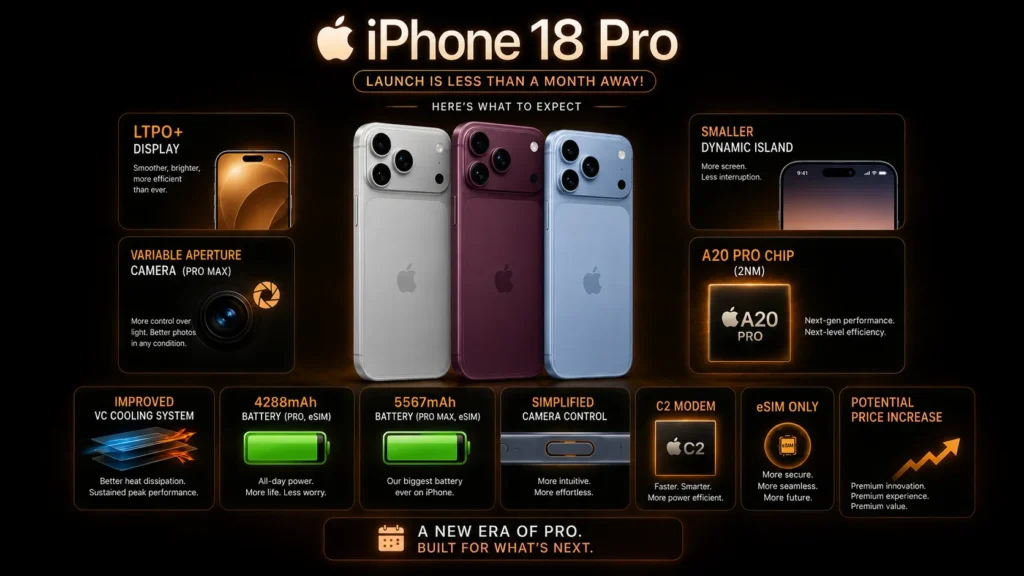 iPhone 18 Pro Max