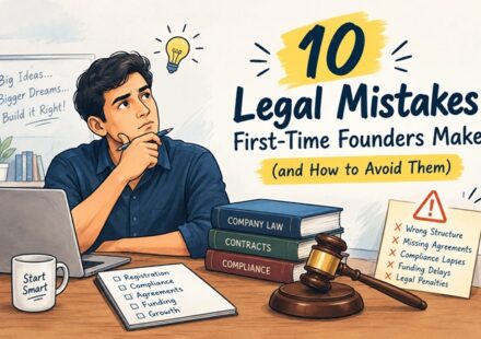 10 Legal Mistakes First-Time Founders Make