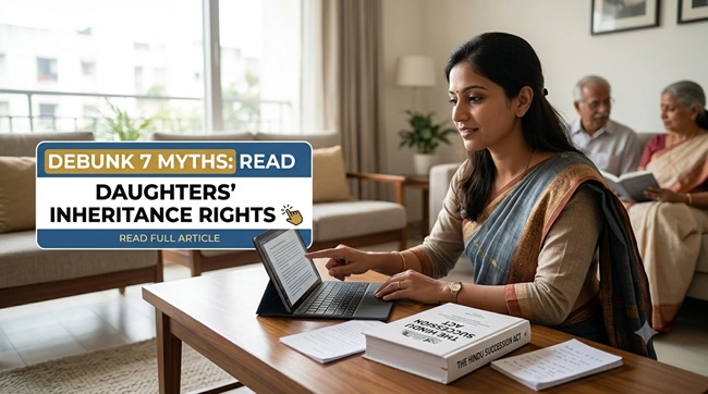 7 common myths about married daughters and property rights
