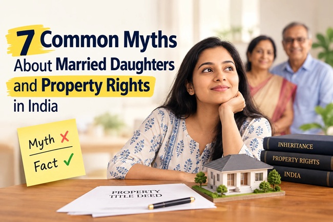 7 common myths about married daughters and property rights