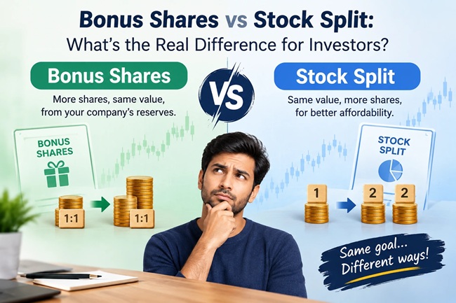 Bonus Shares vs Stock Split