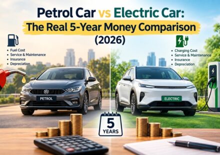 Petrol Car vs Electric Car