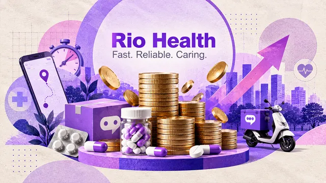 Rio Health Raises $4.5 Mn To Scale Its Quick Pharmacy Network