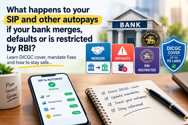 SIP Autopay if Bank Defaults