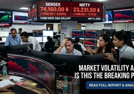 Sensex Falls Again