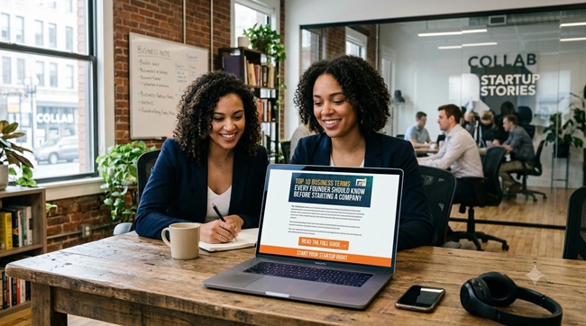 Top 10 Business Terms Every Founder Should Know Before Starting a Company