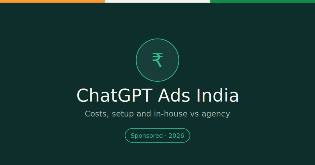 ChatGPT Ads in India