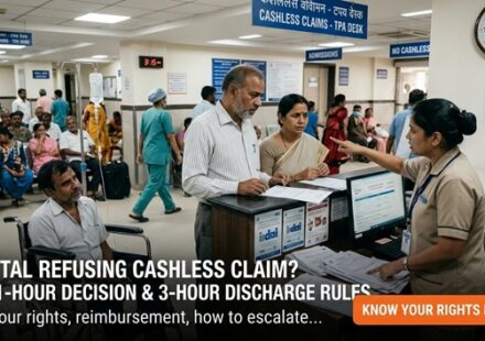 Cashless Claim Rejected