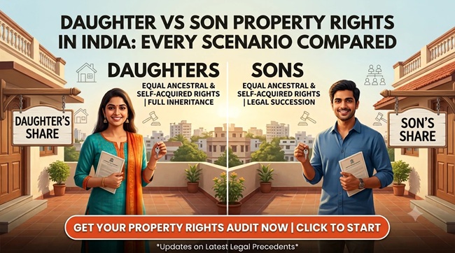 Daughter vs Son Property Rights