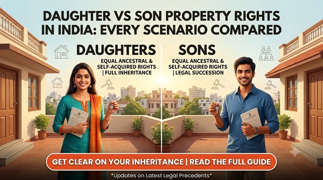 Daughter vs Son Property Rights