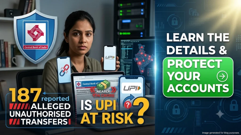 ₹14 Crore Banking Fraud: 187 Unauthorised Transfers Reported — Is UPI the Next Target?