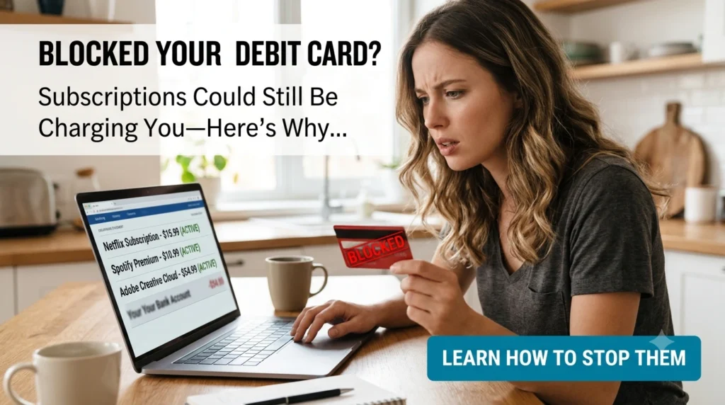 Blocked or replaced your debit card but subscriptions still charge you? Learn how card e-mandates and UPI AutoPay work in India and how to stop unwanted debits.