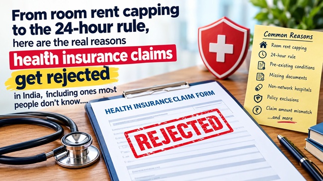 Top Reasons Health Insurance Claims Get Rejected