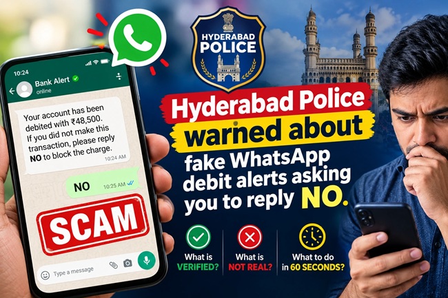 WhatsApp “Reply NO” Scam Alert