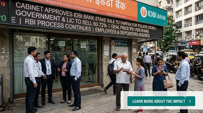 IDBI Bank Sale to Fairfax