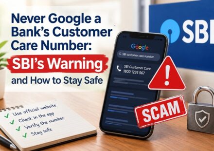 SBI Scam Warning for Customer Care Number