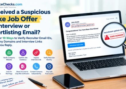Fake Job Offer Email Checker: 10 Ways to Verify a Recruiter Before You Reply