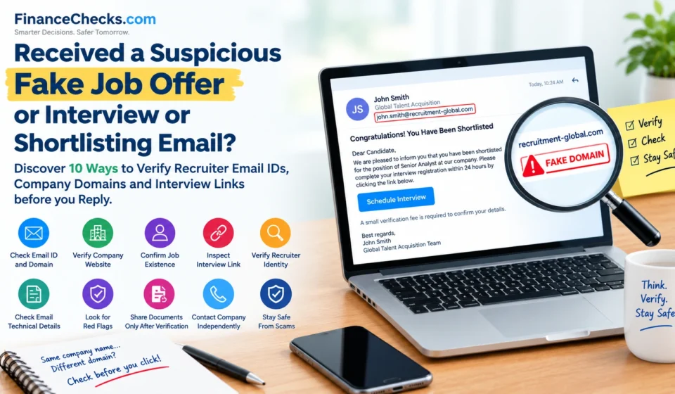 Fake Job Offer Email Checker: 10 Ways to Verify a Recruiter Before You Reply