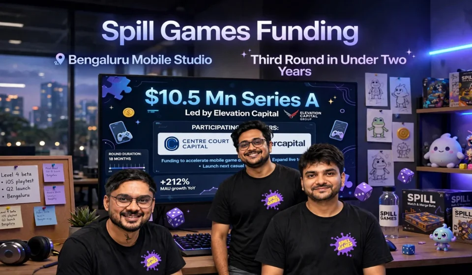 Spill Games Raises $10.5 Million: How This Bengaluru Startup Is Using AI to Build Global Mobile Games